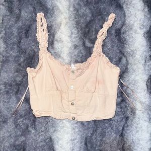 Ruffle Crop Top